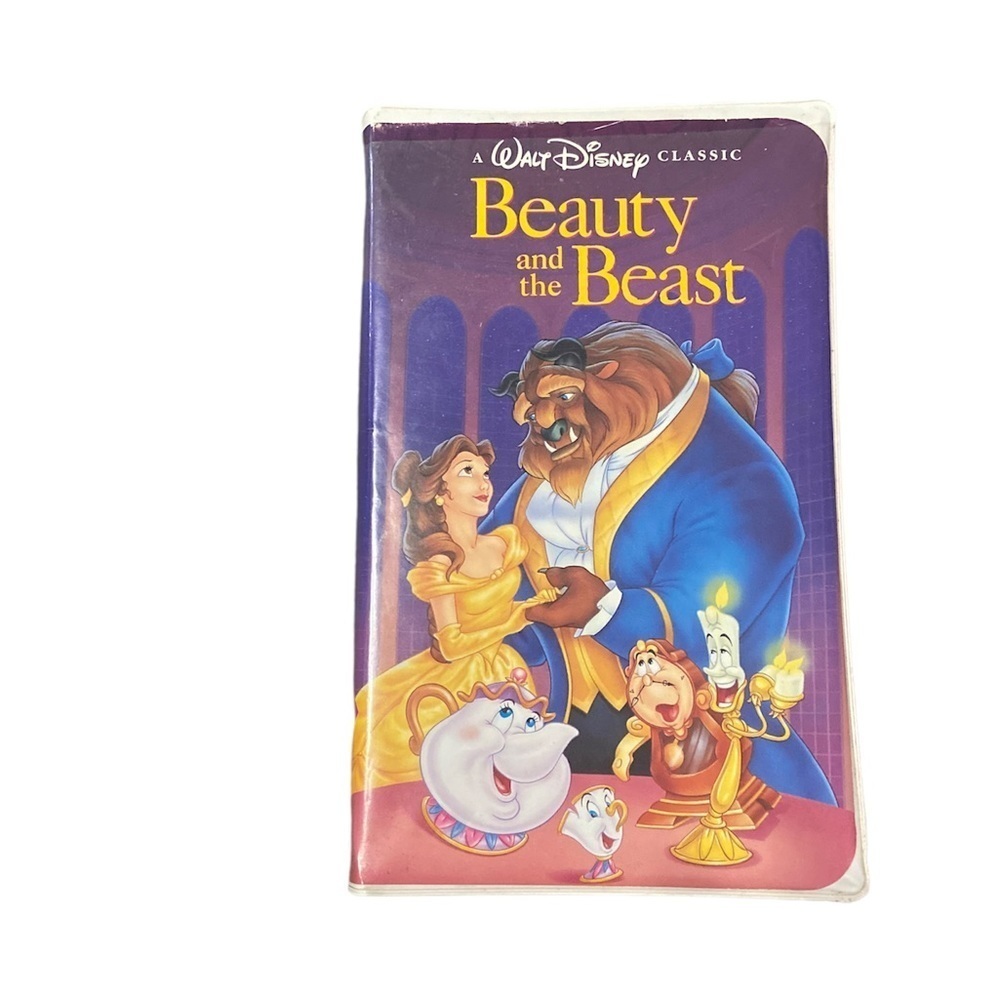Beauty and the Beast Black Diamond Edition VHS Tape Walt Disney Rare Collector